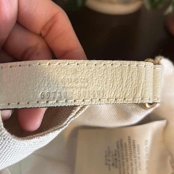 Gucci Logo Baseball Cap White Small - Picture 6 of 13